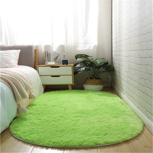 Area Rug for Girls Bedroom, Fluffy Rugs for Living Room, Fuzzy Faux Fur Rug for Nursery Kids Room, Bedroom  Living Room Home Decor