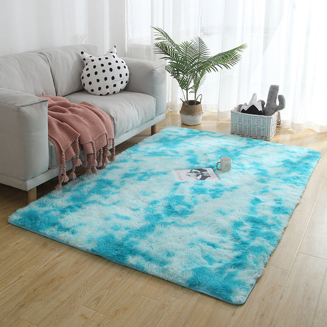 Plush Tie-Dye Shaggy Carpet, Area Rugs for Living Room, Non-Slip Super Comfortable Fluffy Rug Floor Rugs Indoor Home Decorations
