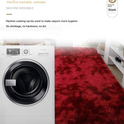 Plüsch-Tie-Dye-Zottelteppich, Teppiche für das Wohnzimmer, rutschfester, superflauschiger Teppich, Bodenteppiche, Heimdekorationen für den Innenbereich