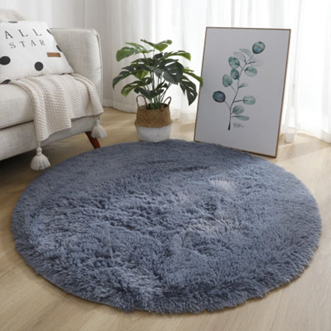 Soft and Fluffy Rund Rugs, Cozy Shaggy Round Rugs for Children's Room Living Room Bedroom and Home Perfect Decoration