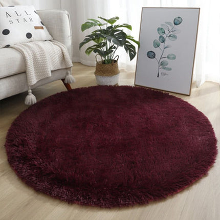 Soft and Fluffy Rund Rugs, Cozy Shaggy Round Rugs for Children's Room Living Room Bedroom and Home Perfect Decoration