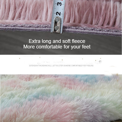 Large Plush Rugs, Fluffy Area Rugs for Living Rooms, Modern Geometric Rugs for Bedrooms, Soft Shaggy Rugs for Children's Rooms