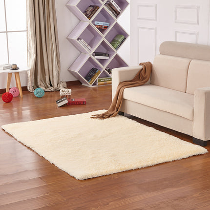 Suitable for home decoration, children's room bedroom shaggy carpet - non-slip comfortable living room carpet fluffy indoor decorative carpet