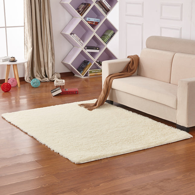 Suitable for home decoration, children's room shaggy carpet - non-slip comfortable living room carpet fluffy indoor decorative carpet