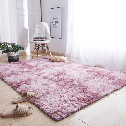 Suitable for home decoration, children's room bedroom shaggy carpet - non-slip living room carpet fluffy indoor decorative carpet