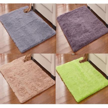 Suitable for home decoration, children's room bedroom shaggy carpet - non-slip living room carpet fluffy indoor decorative carpet