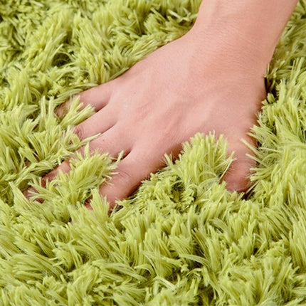 Round Rugs for Bedrooms - Plush Round Rugs for Kids Rooms for Teen Room Dorms, Bedside Mats Floor Cushions Cushions Footrests