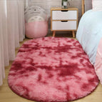 Tie -dyed deep red