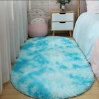 Tie -dyed light blue