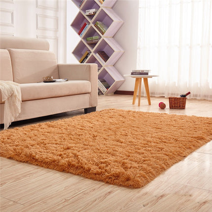 Superweicher, zotteliger Teppich, flauschiger Batik-Teppich, für den Innenbereich, zotteliger Teppich für Wohnzimmer, Kinderzimmer, Kinderzimmer, Heimdekoration, rechteckiger Teppich
