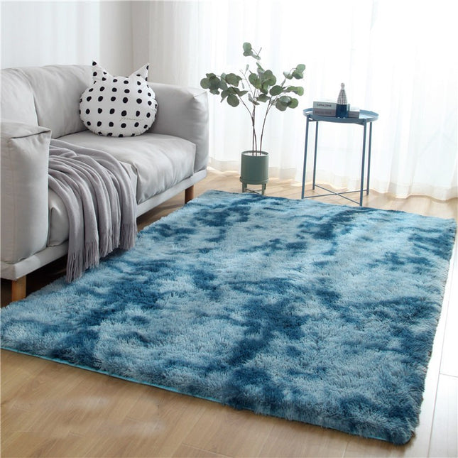 Area Rug Non Slip Backing for Living Room Kitchen Home Floor Decoration Carpet Mat Cute Fluffy Bedroom Rug