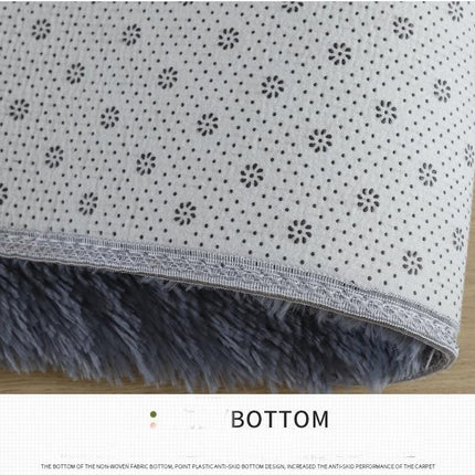 Tapis ronds doux pour chambre à coucher, moelleux, pour enfants, filles, chambre de bébé, intérieur, tapis rond à poils longs, mignon et confortable, pour salon, tapis à poils longs