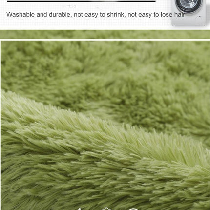 Tapis ronds doux pour chambre à coucher, moelleux, pour enfants, filles, chambre de bébé, intérieur, tapis rond à poils longs, mignon et confortable, pour salon, tapis à poils longs