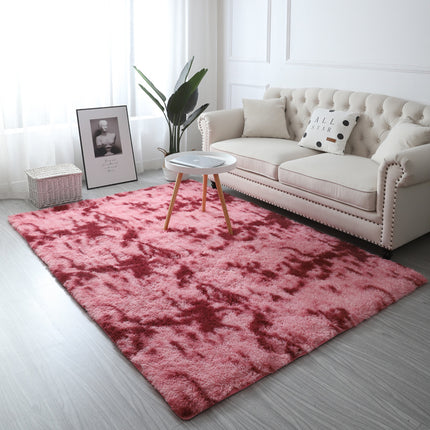 Ultra Soft Rugs , Tie-Dye Rugs for Living Room, Fluffy Bedroom Rugs Kids Room Home Decor Non-Slip Area Rug