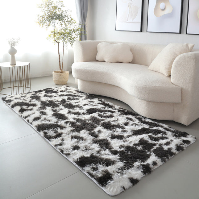 Ultra Soft Area Rugs , Tie-Dye Rugs for Living Room, Fluffy Bedroom Rugs Kids Room Home Decor Non-Slip Rug
