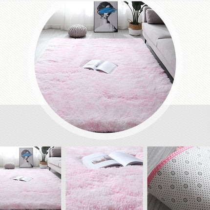 Ultra Soft Area Rugs , Tie-Dye Rugs for Living Room, Fluffy Bedroom Rugs Kids Room Home Decor Non-Slip Rug