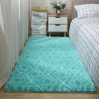 Blue base white circle