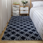 Dark blue and white square