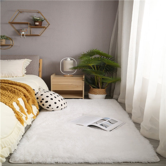 Soft Fluffy Rugs Living Room Rugs for Bedroom,Non-Slip  Shaggy Tie-dye Rugs for Living Room Modern Indoor Home Floor Carpets