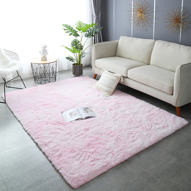 Soft Fluffy Rugs Living Room Rugs for Bedroom,Non-Slip  Shaggy Tie-dye Rugs for Living Room Modern Indoor Home Floor Carpets