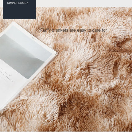 Soft Fluffy Rugs Living Room Rugs for Bedroom,Non-Slip  Shaggy Tie-dye Rugs for Living Room  Indoor Home Floor Carpets
