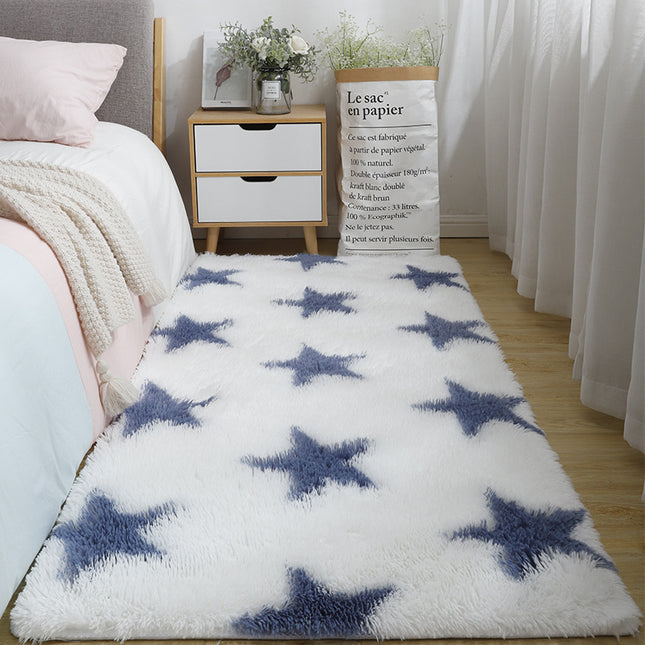 Tie Dye Rugs Soft Living Room Carpet Plush Pile Rugs Fluffy Carpets Anti Slip Bedroom Rug Shaggy Floor Mats Large for Living Room Hallway
