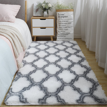 Tie Dye Rugs Soft Living Room Carpet Plush Pile Rugs Fluffy Carpets Anti Slip Bedroom Rug Shaggy Floor Mats Large for Living Room Hallway