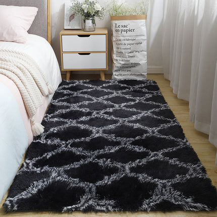 Tie Dye Rugs Soft Living Room Carpet Plush Pile Rugs Fluffy Carpets Anti Slip Bedroom Rug Shaggy Floor Mats Large for Living Room Hallway