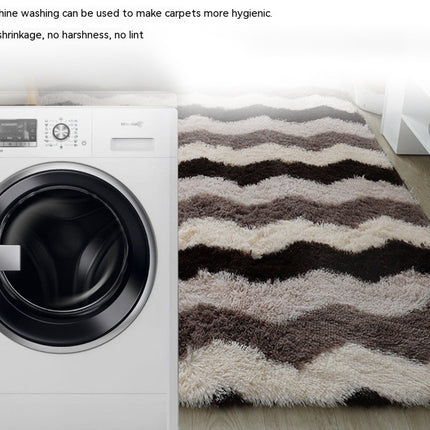 Shag Large Area Rugs for Living Room,  Super Soft Bedroom Carpet,  Geometric Plush Fluffy Rug for Kids Nursery Girls Room Indoor Home Decor