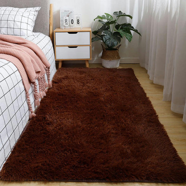 Soft Fluffy Shaggy Rug - Area Rug for Living Room and Bedroom Non-Slip, Shaggy Pile and Non-Shedding - Easy to clean