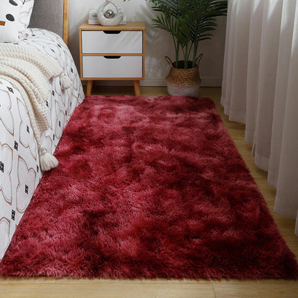 Teppich für Wohnzimmer, Schlafzimmer, weich, zottelig, Batik-Teppich, flauschig, flauschig, rutschfest, Wohnzimmerteppich, Innenbereich, Zuhause, Kinderzimmer, Dekor-Teppich