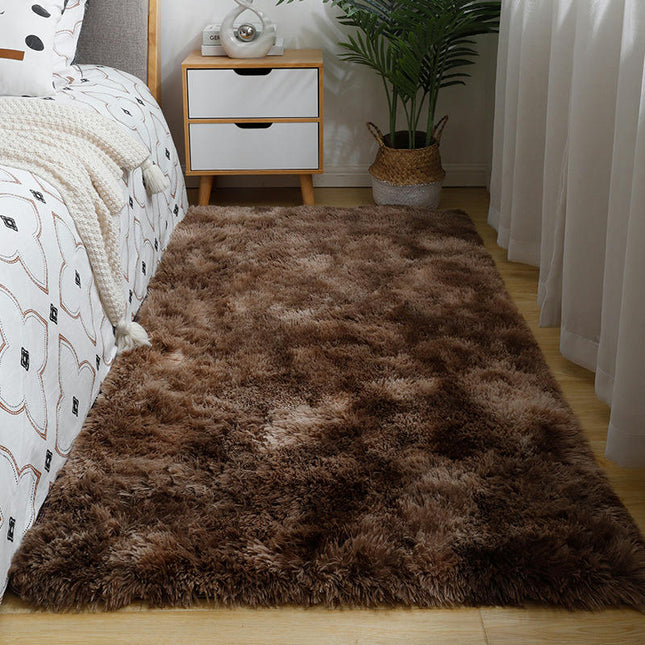 Rug For Living Room Bedroom Soft Shaggy Tie-Dye Area Rugs Plush Non-Slip Living Room Rug Indoor Home Kidsroom Decor Carpet