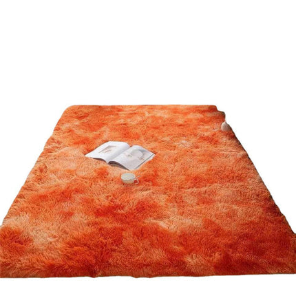 Rug For Living Room Bedroom Soft Shaggy Tie-Dye Area Rugs Plush Non-Slip Living Room Rug Indoor Home Kidsroom Decor Carpet
