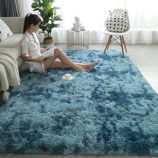 Super Soft Fluffy Area Rug Bedroom Living Room Shaggy Anti-Skid Comfortable Large Rugs Indoor Modern Home Decor Floor Carpet