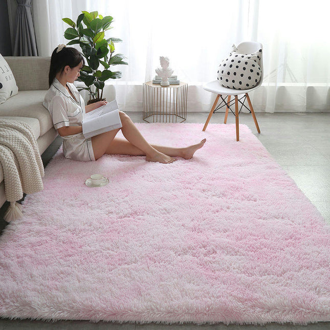 Super Soft Fluffy Area Rug Living Room Shaggy Anti-Skid Comfortable Large Rugs Indoor Modern Home Decor Floor Carpet