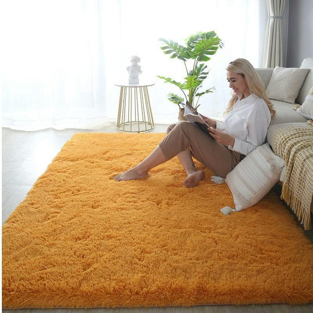 Soft Fluffy Area Rug Bedroom Living Room Shaggy Anti-Skid Comfortable Large Rugs Indoor Modern Home Decor Floor Carpet