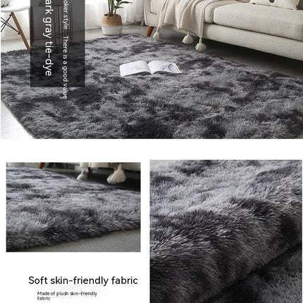 Tapis doux et moelleux, pour chambre à coucher, salon, Shaggy, antidérapant, confortable, grand tapis d'intérieur, décoration de maison moderne, tapis de sol