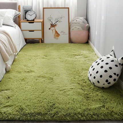 Extra Fluffy Shaggy Carpet  for Girls and Boys Area Rugs, Perfect for Bedroom, Living Rooms Home Decor, Non-Slip Modern Rugs
