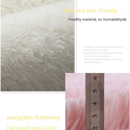 Extra Fluffy Shaggy Carpet  for Girls and Boys Area Rugs, Perfect for Bedroom, Living Rooms Home Decor, Non-Slip Modern Rugs