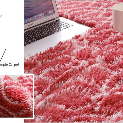 Living Room Fluffy Shaggy Carpet Shaggy Soft Oversized Carpet Bedroom Floor Carpet Modern Geometric Floral Pattern