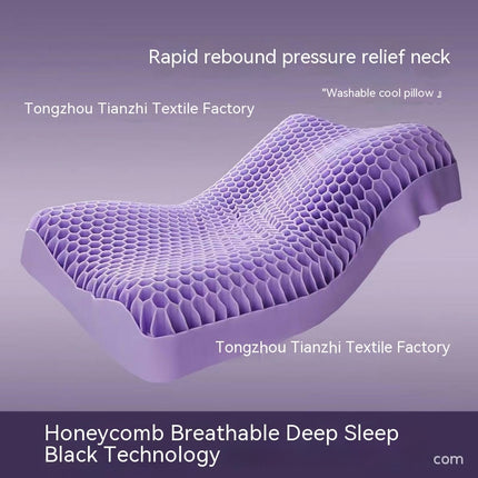 Breathable Pillow Adult Cervical Pillow Neck Support Pillow Memory Foam Pillow for Sleeping