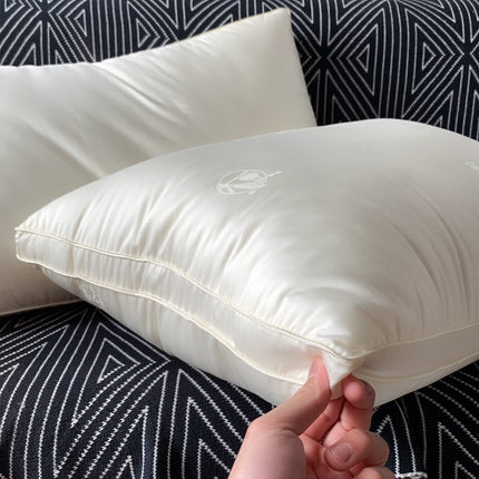 Bed Pillows for Sleeping for Side Back and Stomach Sleepers, Down Pillow