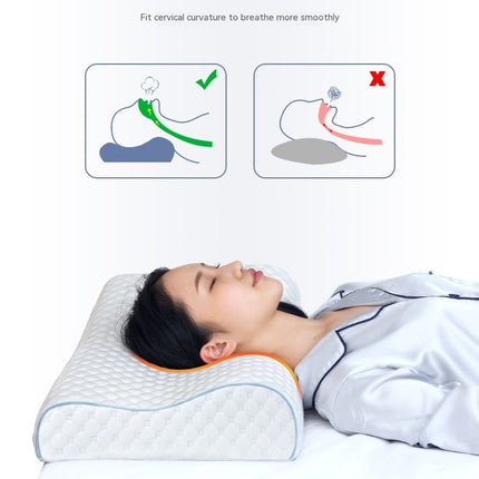 Memory Foam Cervical Neck Pillow Ergonomic Orthopedic Side Sleeper Orthopedic Pillow