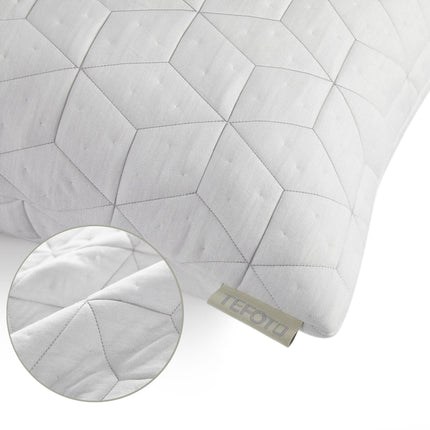 Shredded Memory Foam Pillows,Sleeping Bed Pillow,Bamboo Pillow for Side Back Sleepers