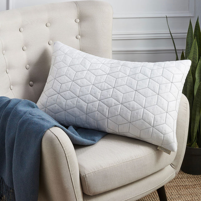 Shredded Memory Foam Pillows,Sleeping Bed Pillow,Bamboo Pillow for Side Back Sleepers