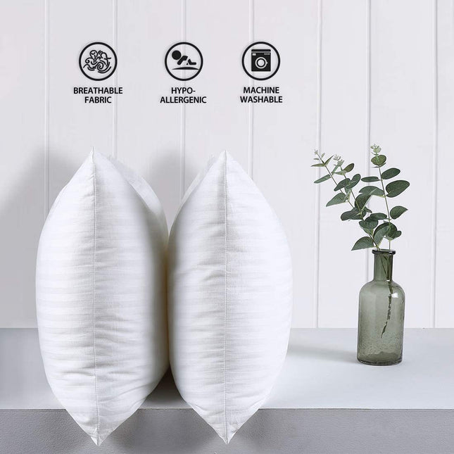 Bed Pillows for Sleeping,Super Soft Down Alternative Microfiber Filled Pillows