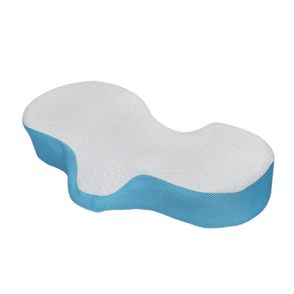 Oreiller en mousse à mémoire de forme, oreiller de sommeil pour le cou, oreiller de colonne cervicale pour la maison, oreillers ergonomiques en mousse