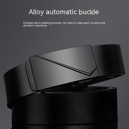 Men's Ratchet Belt Dress with Premium Leather,Slide Belt with Adjustable Buckle
