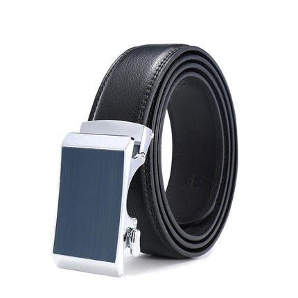 Leather Belts for Men Dress Casual Ratchet Belt, Cut To Fit