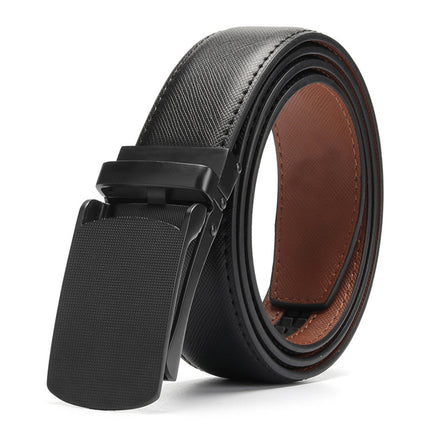 Leather Ratchet Casual Belt Men - Cut To Fit